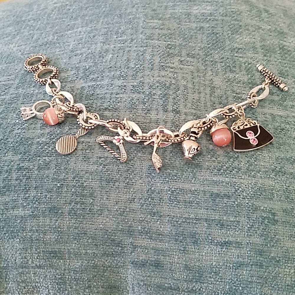 Wedding charm bracelet